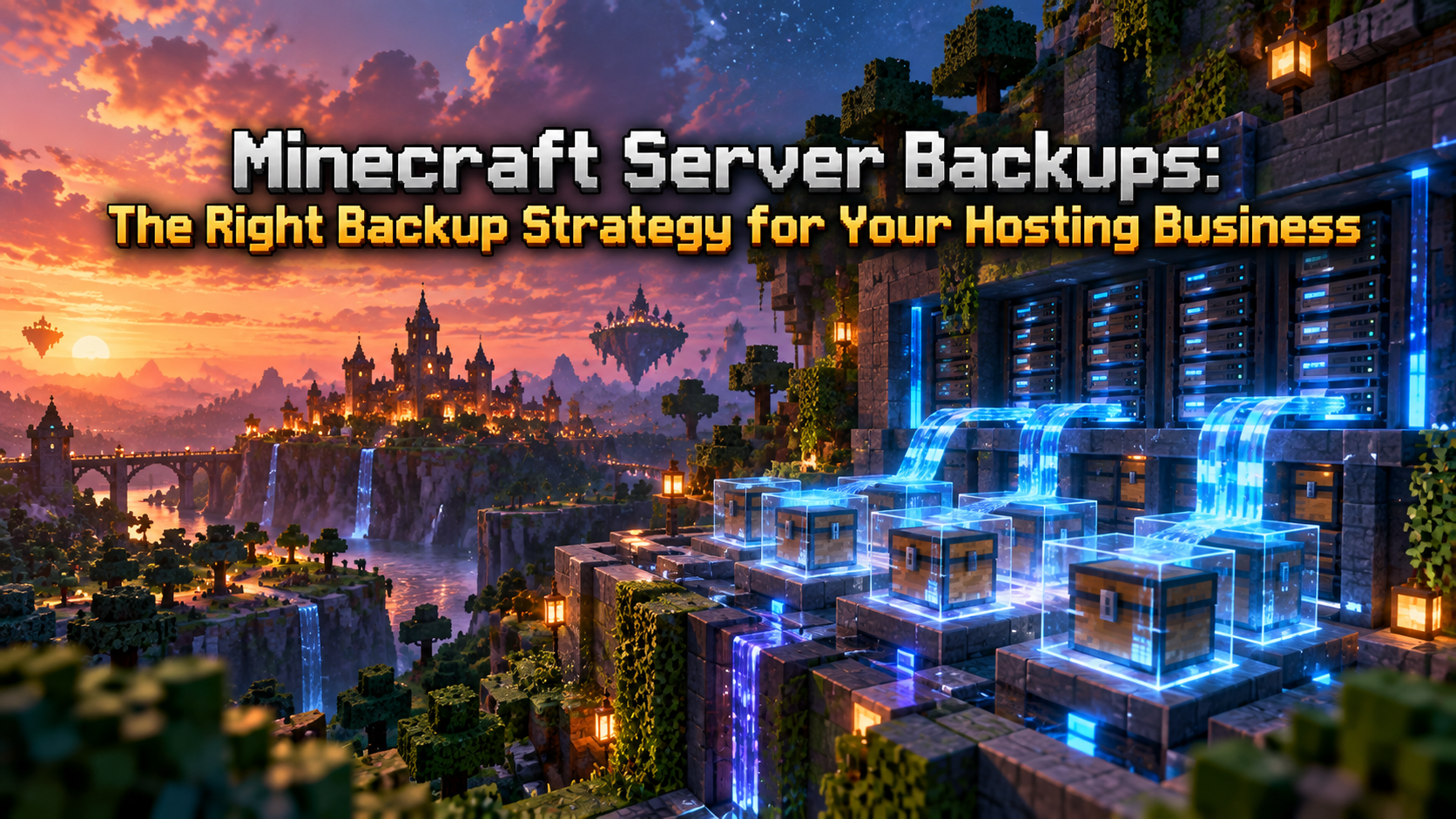 Minecraft Server Backups: The Right Backup Strategy for Your Hosting Business